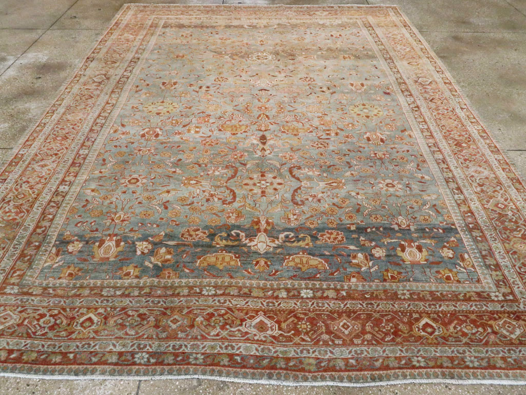Antique Persian Mahal Carpet, No.26668 - Gsblank
