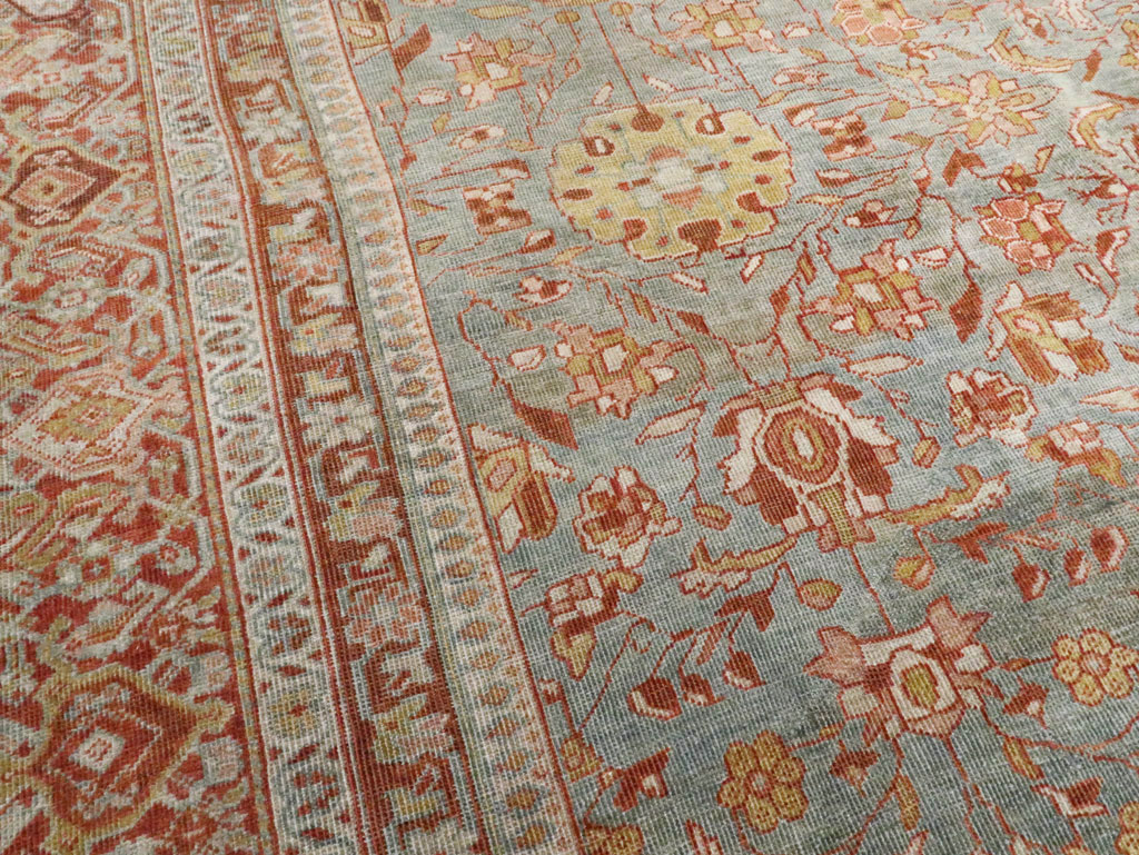 Antique Persian Mahal Carpet, No.26668 - Gsblank