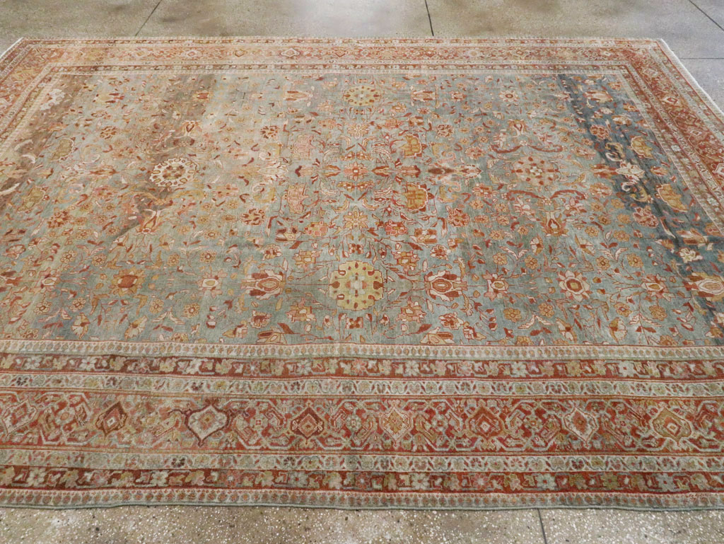 Antique Persian Mahal Carpet, No.26668 - Gsblank