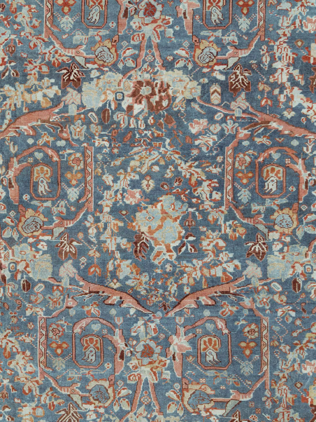 Vintage Persian Mahal Oversize Carpet, No.26673 - Gsblank