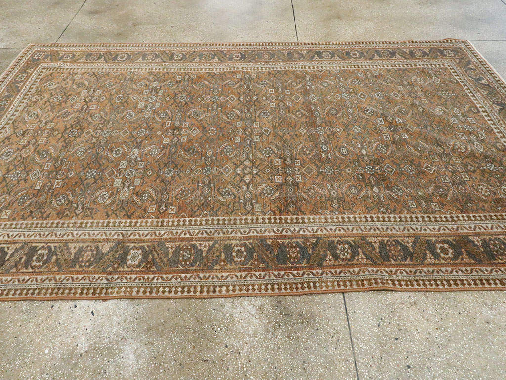 Antique Persian Mahal Carpet, No.26696 - Gsblank