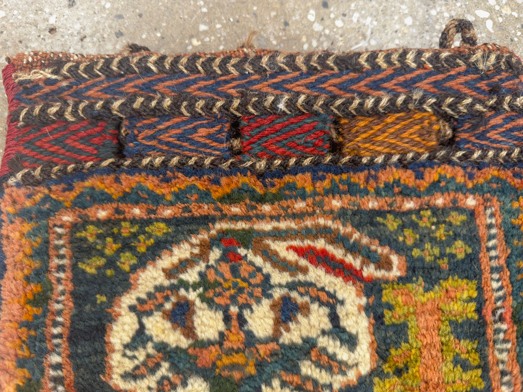 Vintage Persian Afshar Tribal Bag, No.26720 - Gsblank