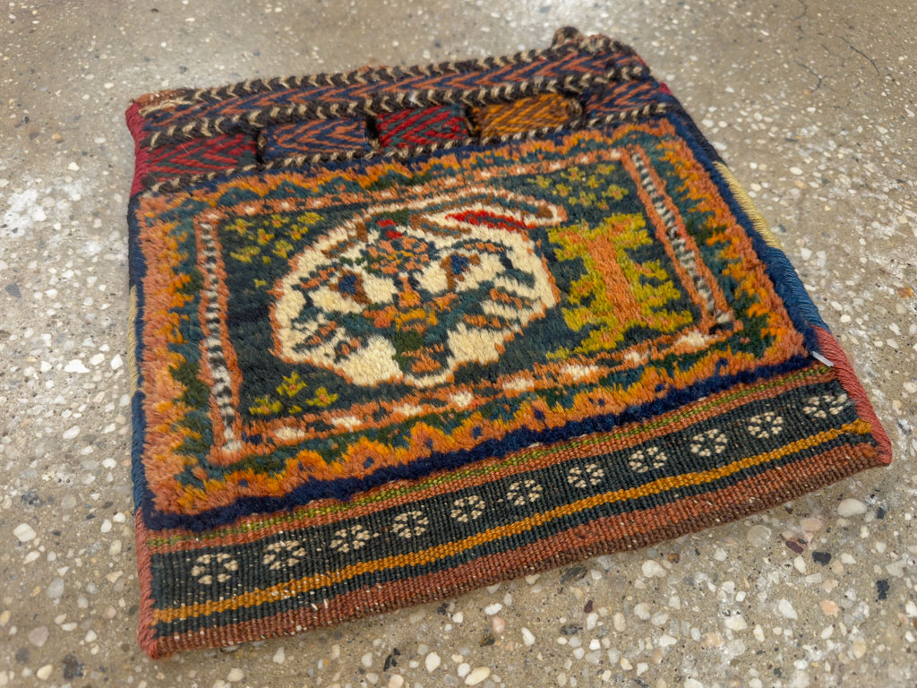 Vintage Persian Afshar Tribal Bag, No.26720 - Gsblank