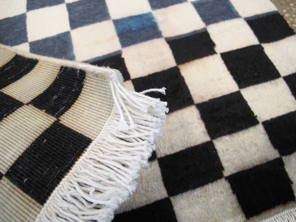 Vintage Persian Tabriz Square Rug, No.26726 - Gsblank