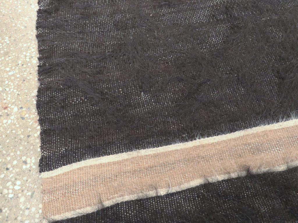 Vintage Turkish Mohair Accent Rug, No.26734 - Gsblank