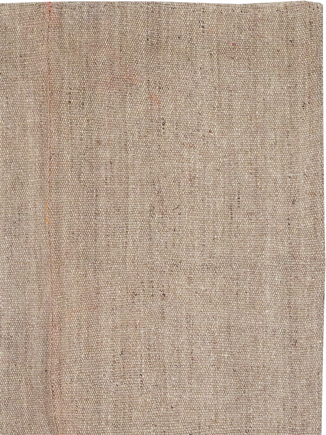 Vintage Persian Flatweave Kilim Accent Rug, No.26735 - Gsblank