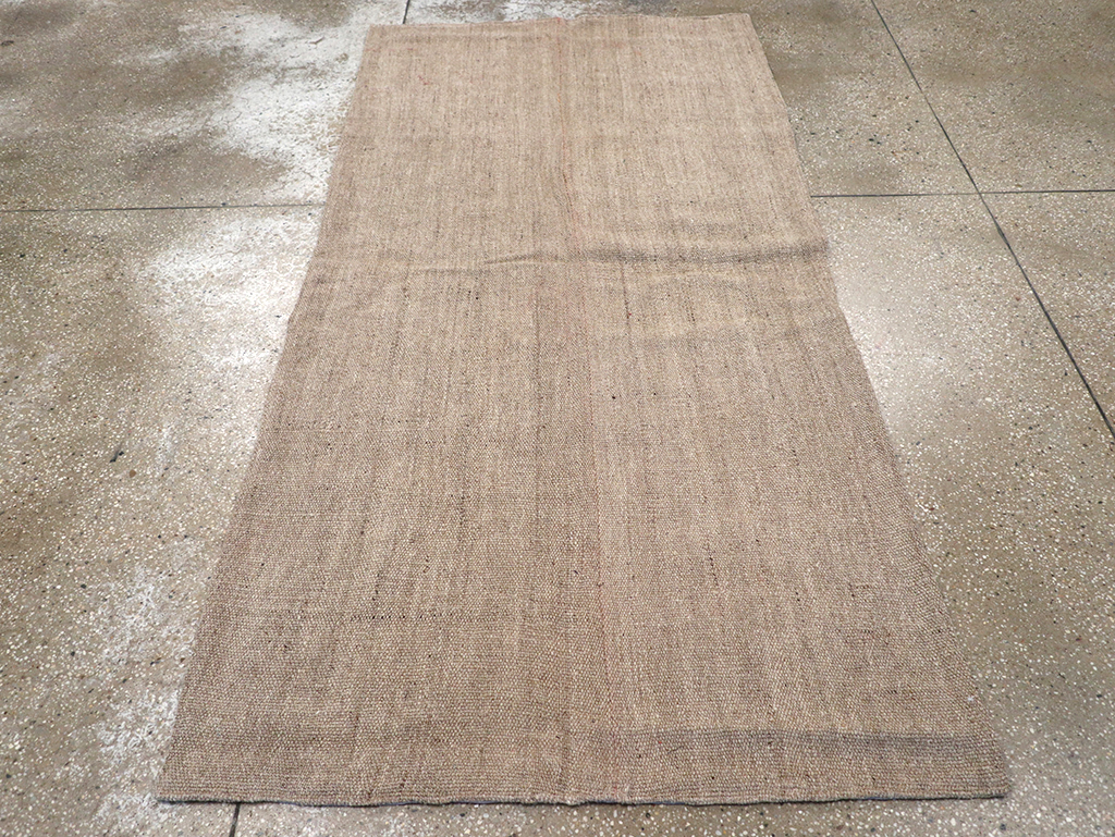 Vintage Persian Flatweave Kilim Accent Rug, No.26735 - Gsblank