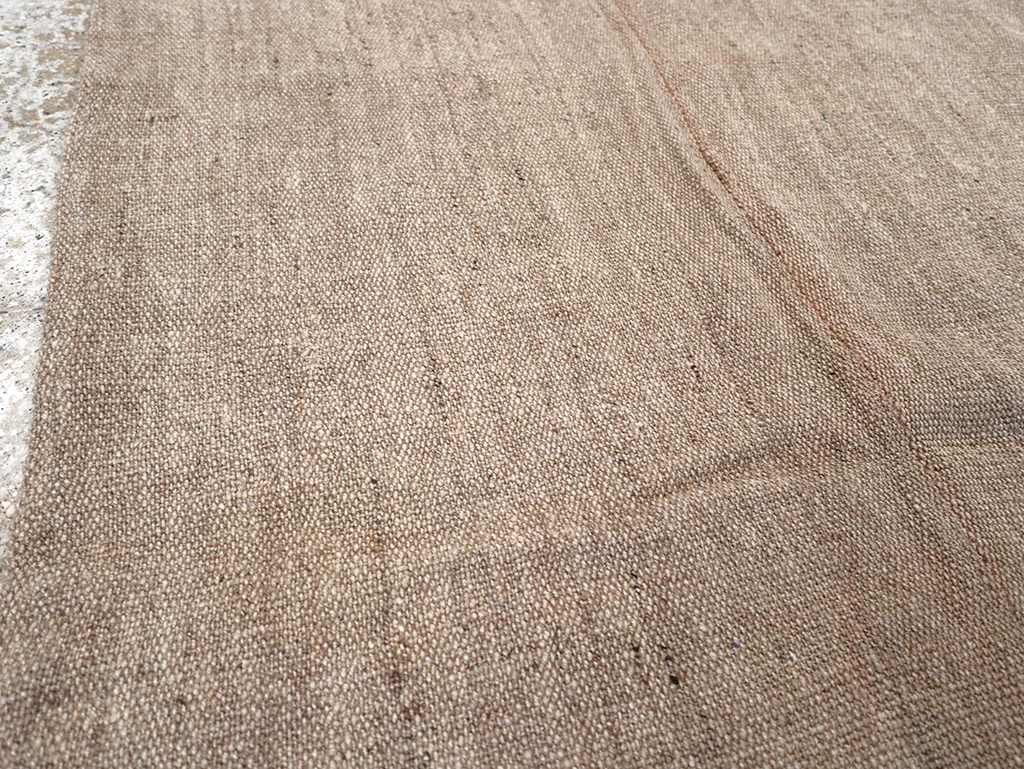 Vintage Persian Flatweave Kilim Accent Rug, No.26735 - Gsblank