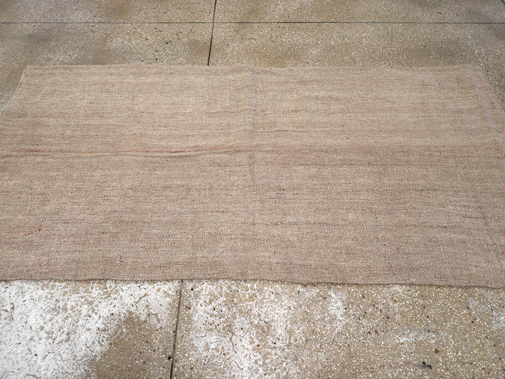 Vintage Persian Flatweave Kilim Accent Rug, No.26735 - Gsblank