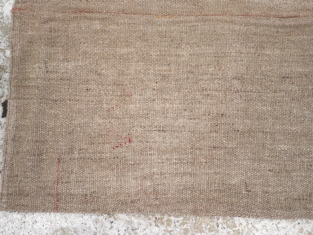 Vintage Persian Flatweave Kilim Accent Rug, No.26735 - Gsblank