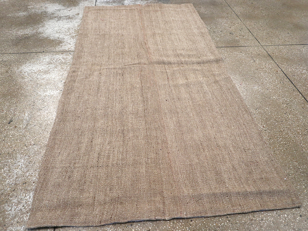 Vintage Persian Flatweave Kilim Accent Rug, No.26735 - Gsblank