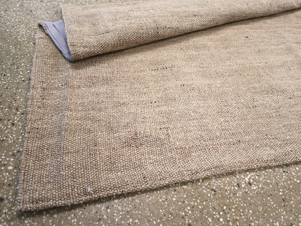 Vintage Persian Flatweave Kilim Accent Rug, No.26735 - Gsblank