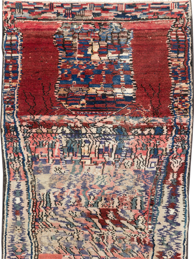 Vintage Persian Hamadan Rug, No.26739 - Gsblank