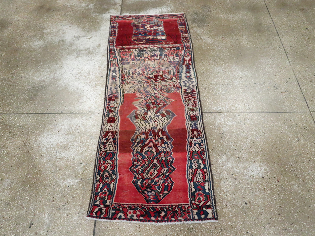 Vintage Persian Hamadan Rug, No.26739 - Gsblank