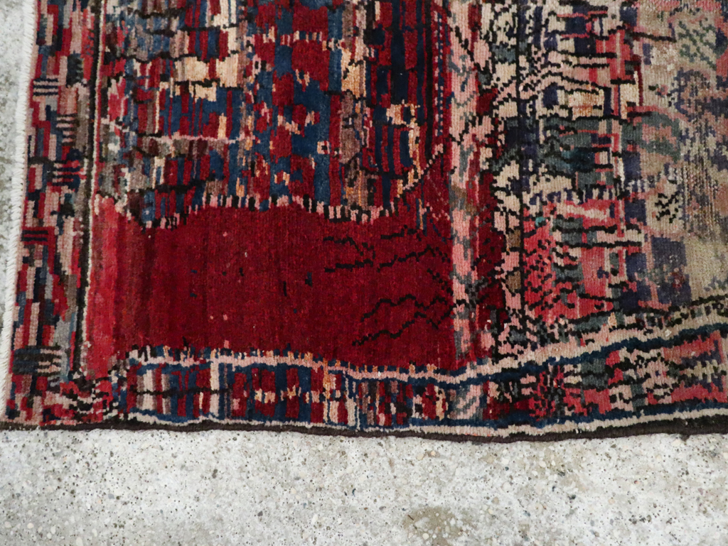 Vintage Persian Hamadan Rug, No.26739 - Gsblank