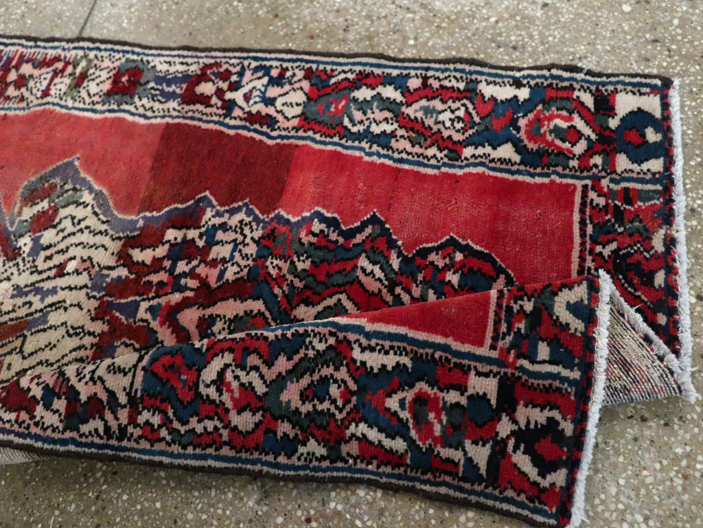 Vintage Persian Hamadan Rug, No.26739 - Gsblank