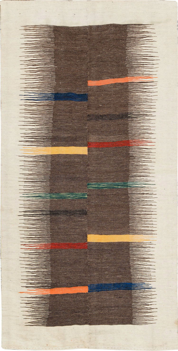 Modern Persian Flatweave, No.26753 - Gsblank