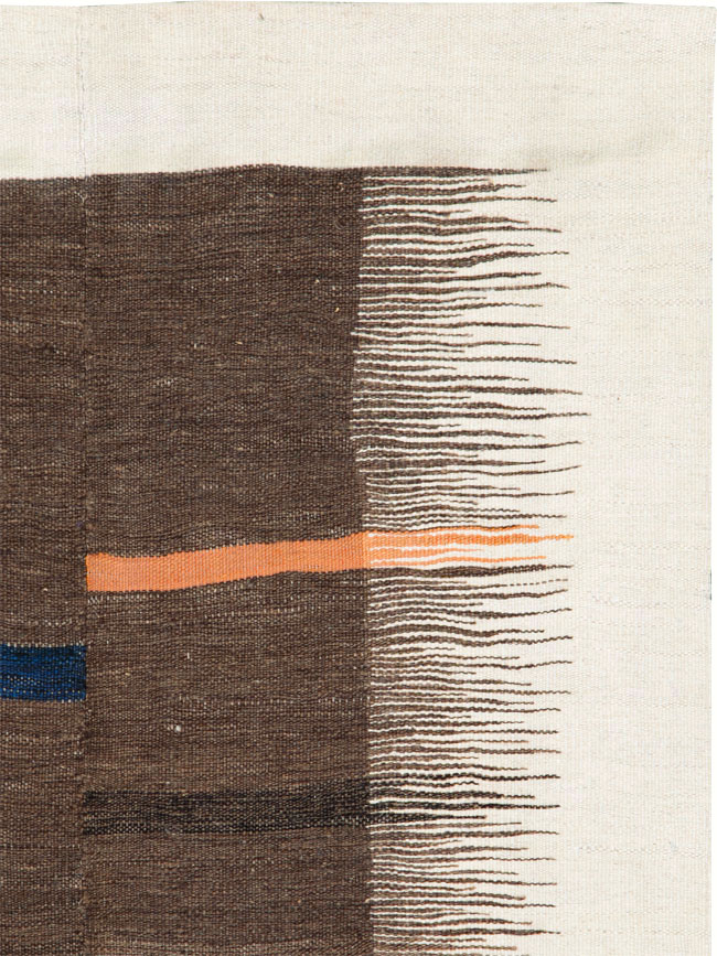 Modern Persian Flatweave, No.26753 - Gsblank