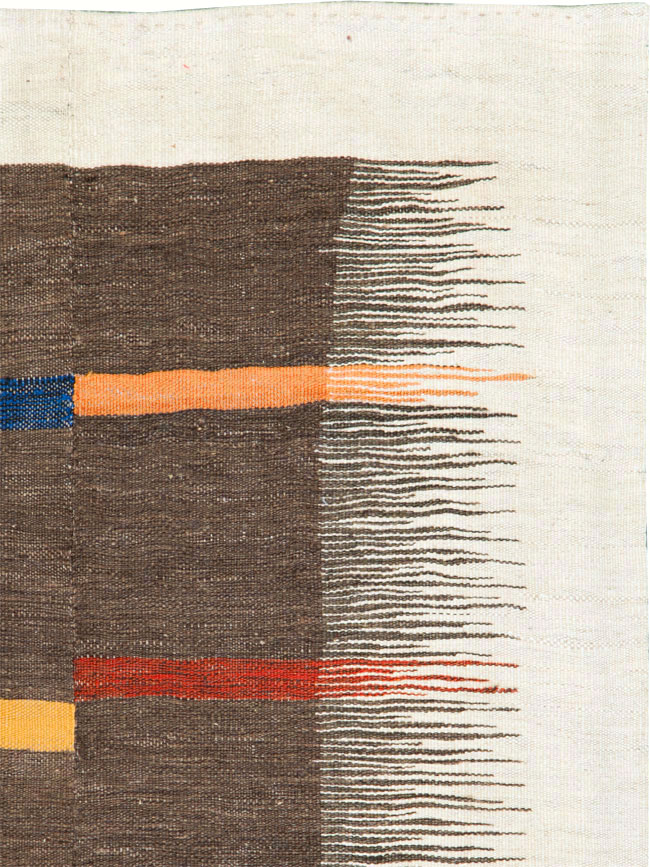 Modern Persian Flatweave, No.26753 - Gsblank