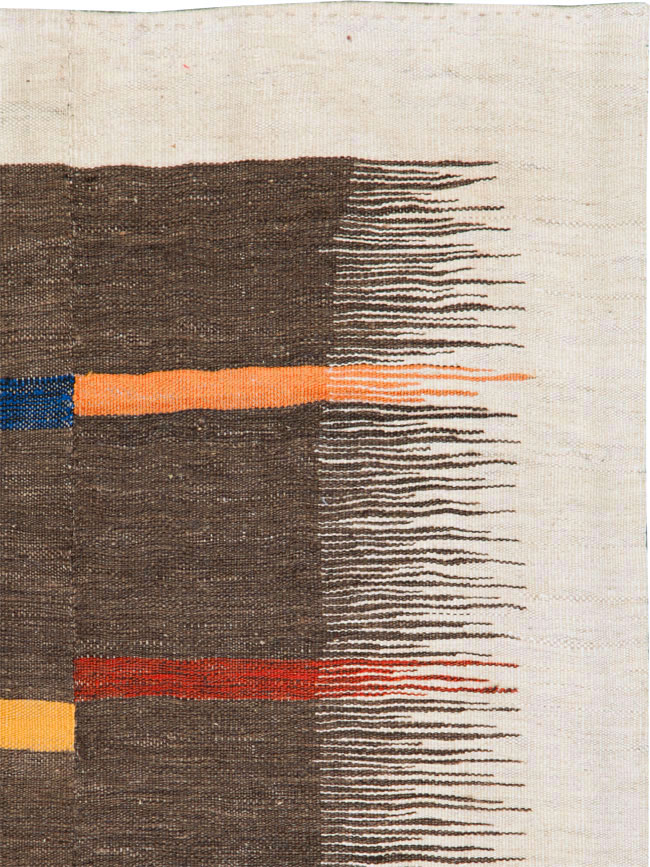 Modern Persian Flatweave, No.26753 - Gsblank