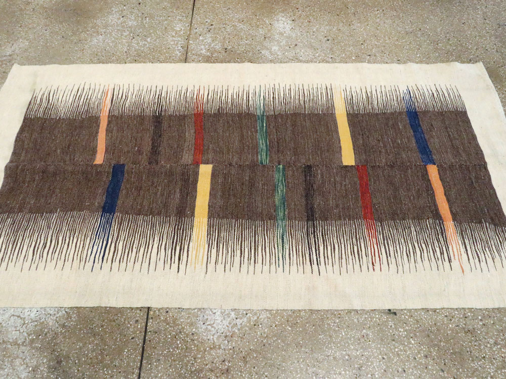 Modern Persian Flatweave, No.26753 - Gsblank