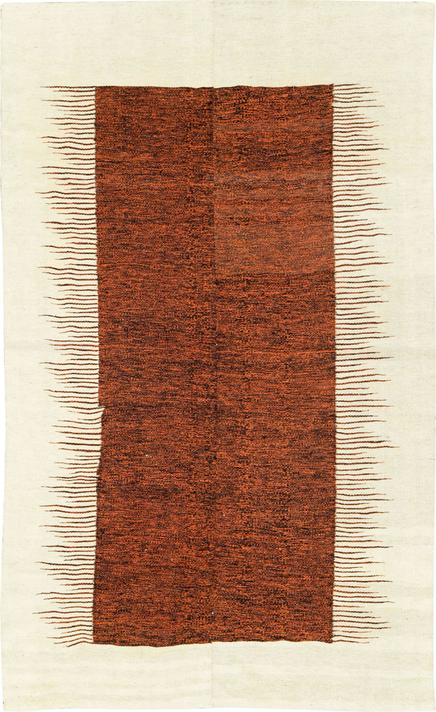 Modern Persian Flatweave Kilim, No.26755 - Gsblank