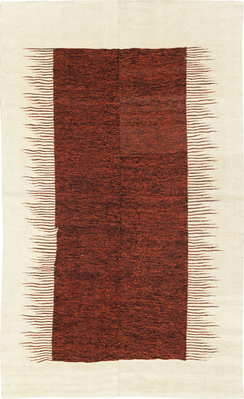 Modern Persian Flatweave Kilim, No.26755 - Gsblank