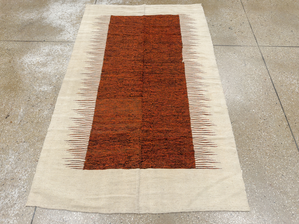 Modern Persian Flatweave Kilim, No.26755 - Gsblank
