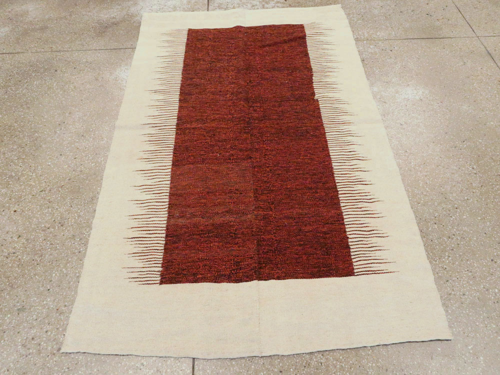 Modern Persian Flatweave Kilim, No.26755 - Gsblank