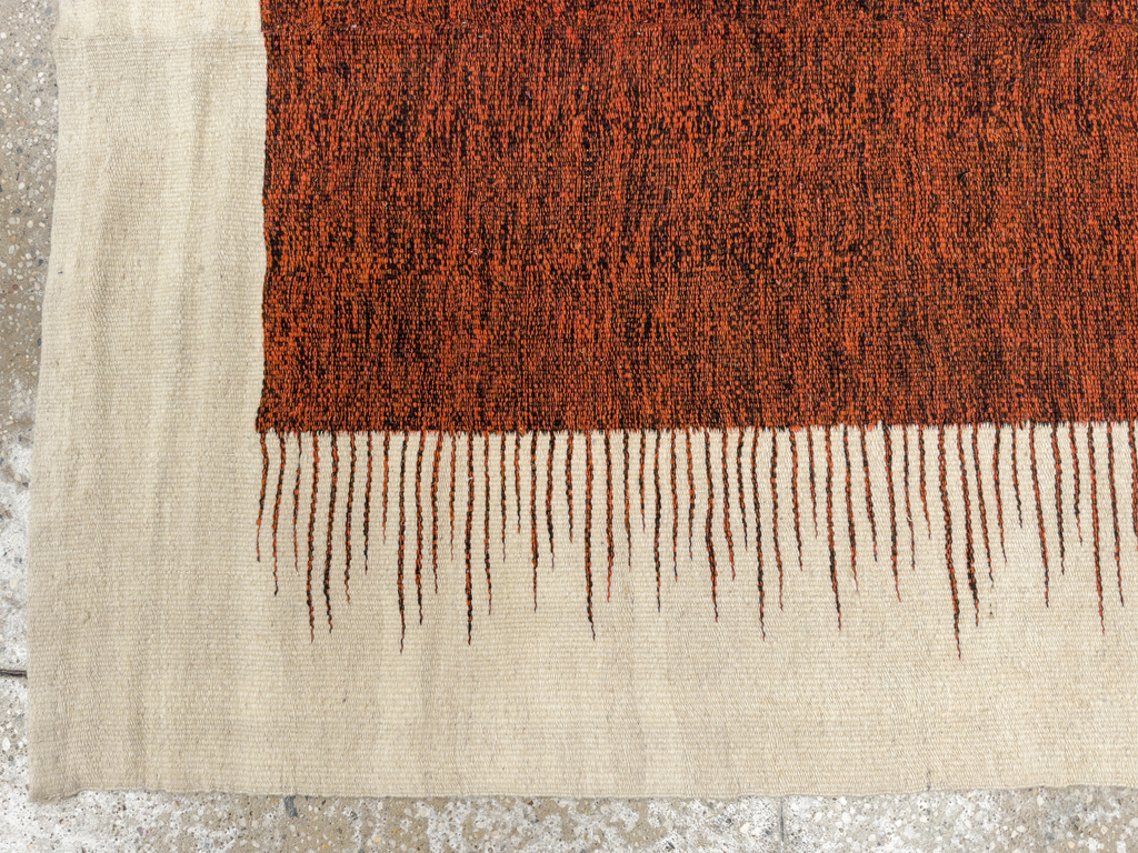 Modern Persian Flatweave Kilim, No.26755 - Gsblank