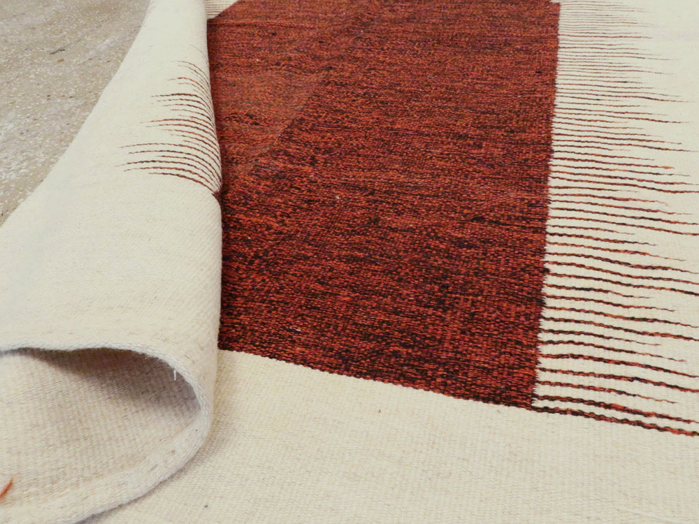 Modern Persian Flatweave Kilim, No.26755 - Gsblank