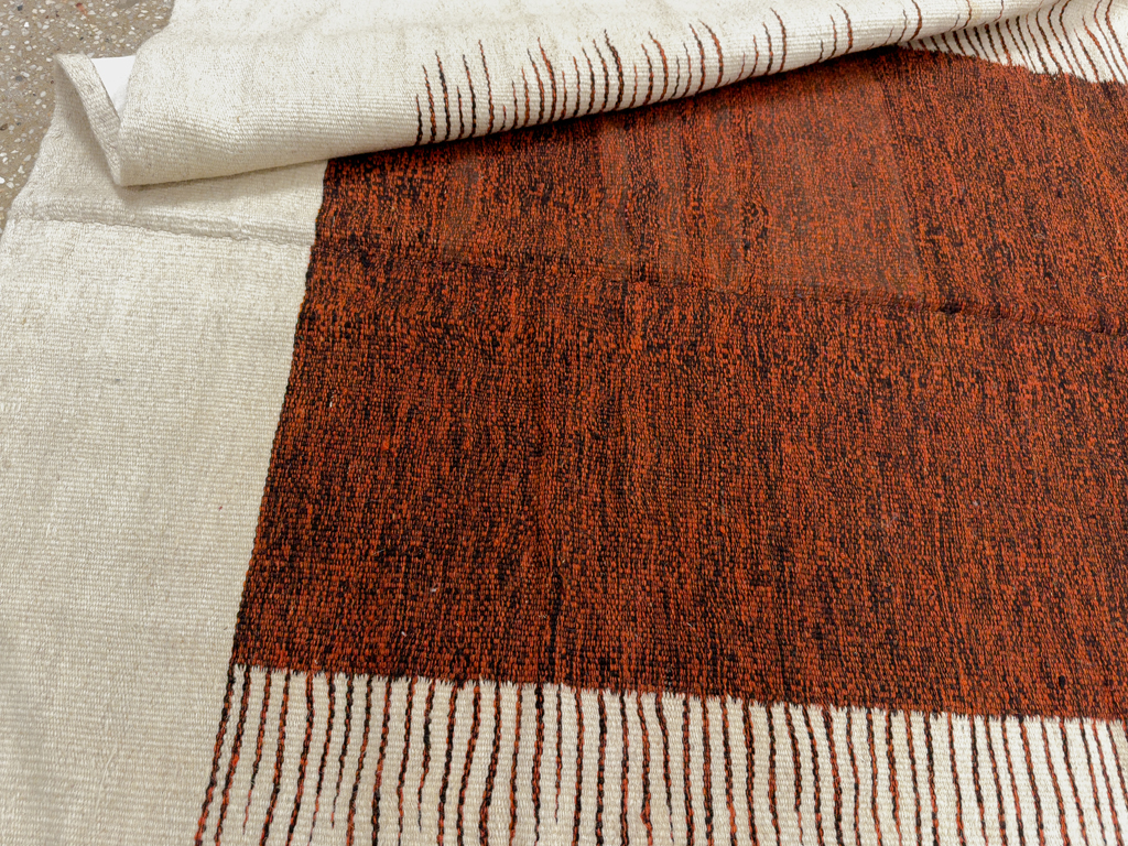 Modern Persian Flatweave Kilim, No.26755 - Gsblank