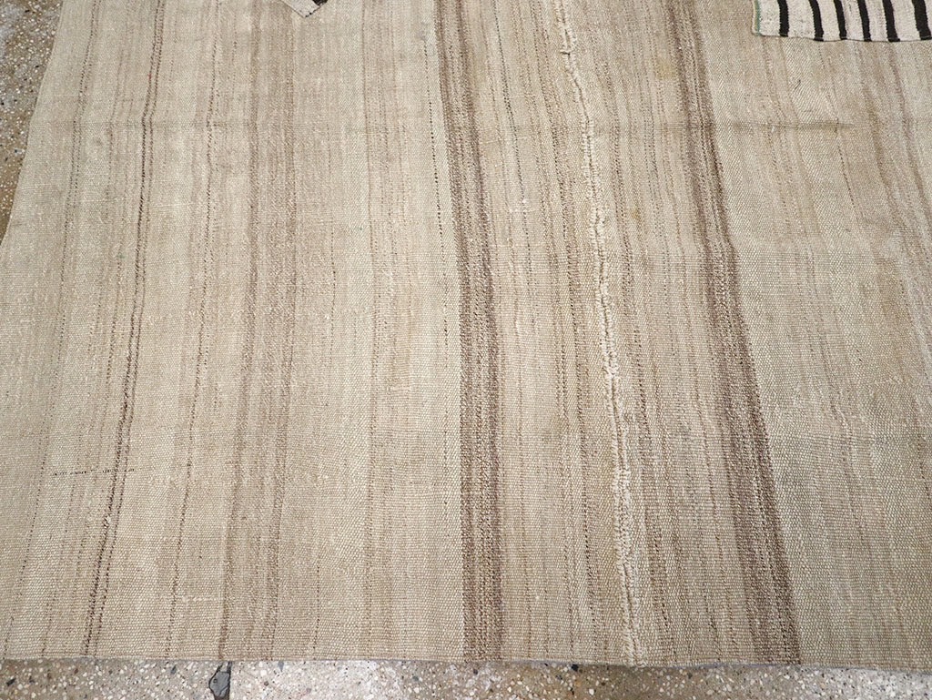 Vintage Persian Flatweave Kilim Accent Rug, No.26757 - Gsblank