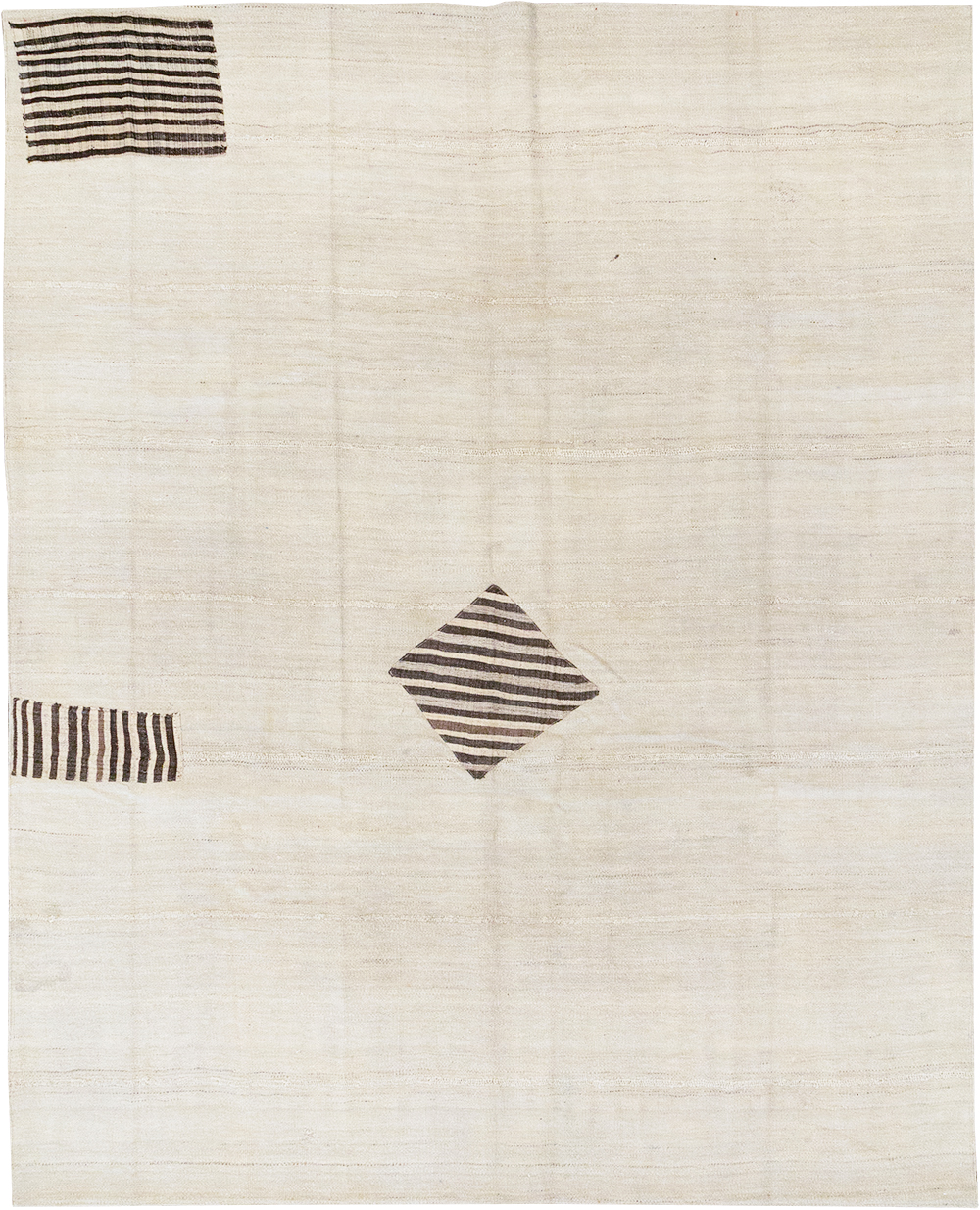 Vintage Persian Flatweave Kilim Accent Carpet, No.26758 - Gsblank