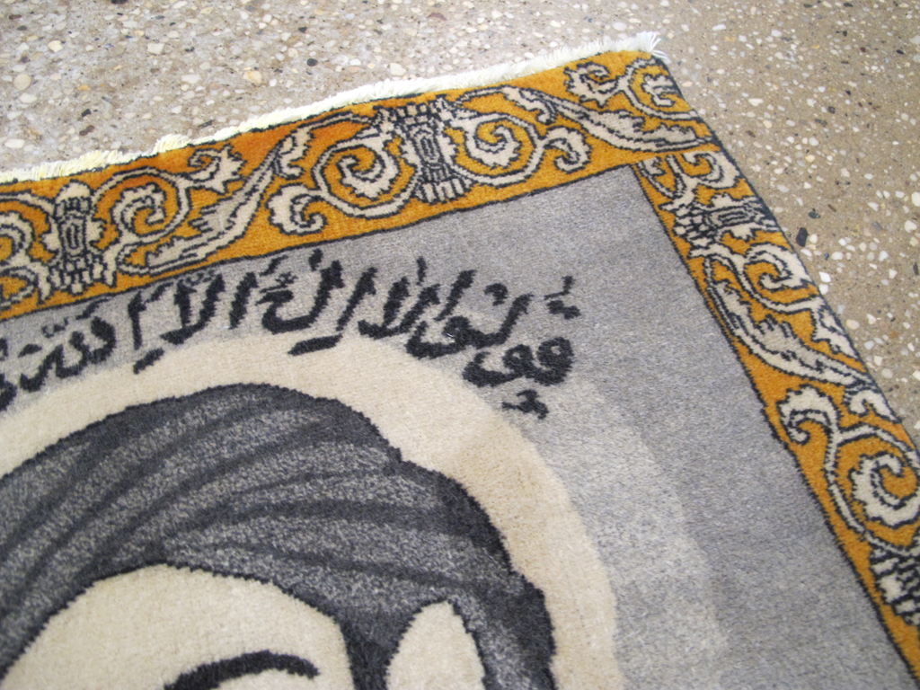 Persian Pictorial Tabriz Rug, No.26763 - Gsblank