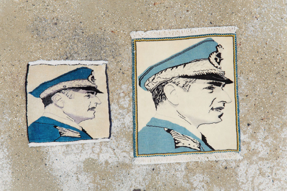 Persian Tabriz Pictorial Rug, No.26764 - Gsblank