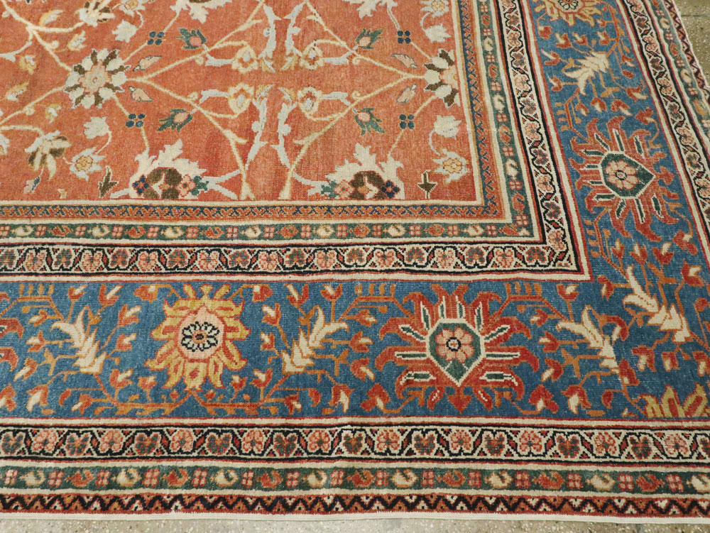 Antique Persian Mahal Large Square Carpet, No.26769 - Gsblank