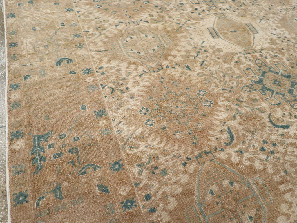 Vintage Persian Karajeh Small Room Size Carpet, No.26772 - Gsblank