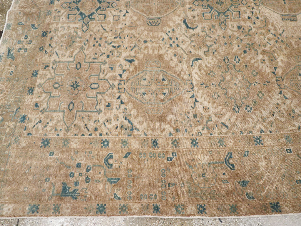 Vintage Persian Karajeh Small Room Size Carpet, No.26772 - Gsblank