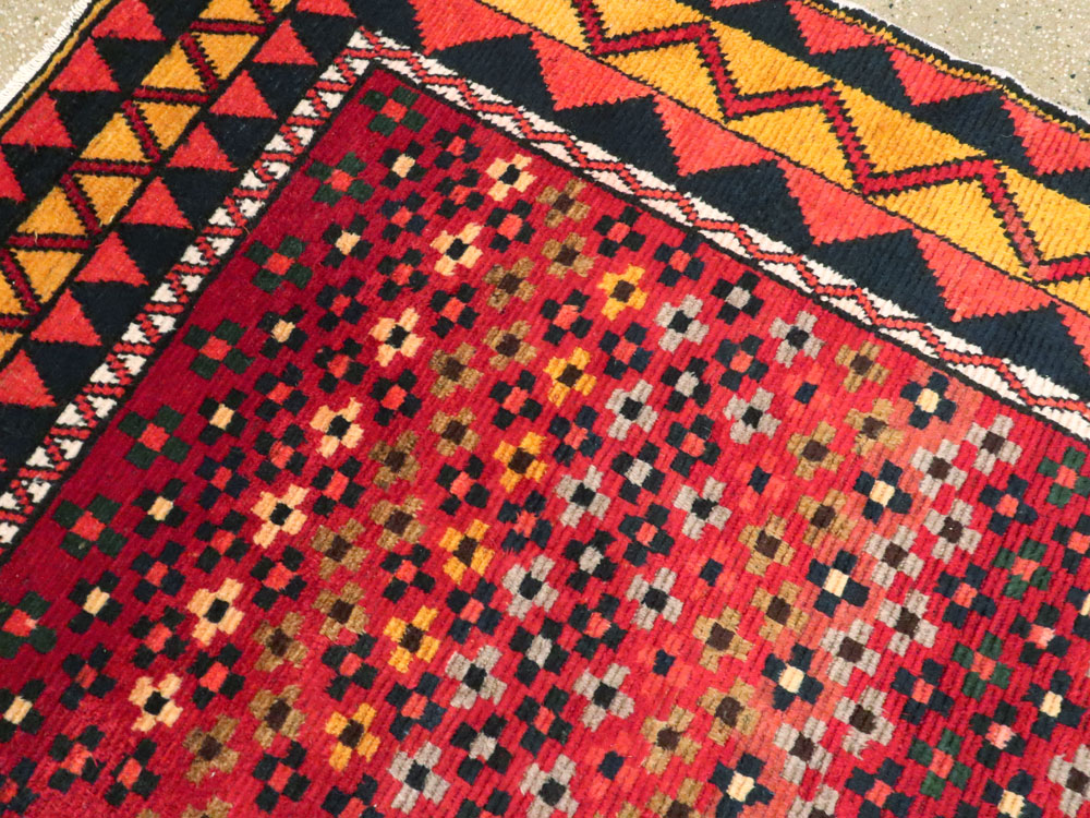 Vintage Persian Gabbeh Rug, No.26797 - Gsblank