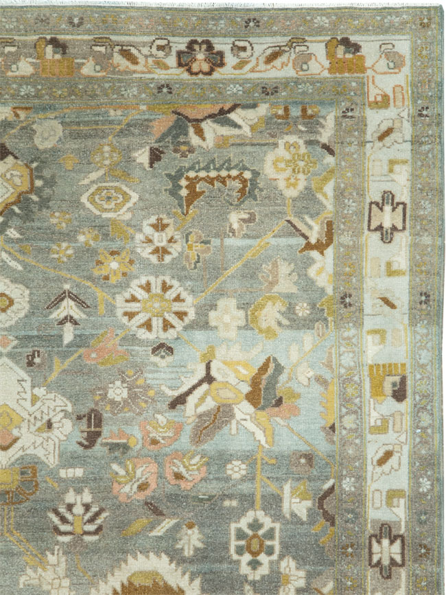 Vintage Persian Malayer Rug, No.26819 - Gsblank