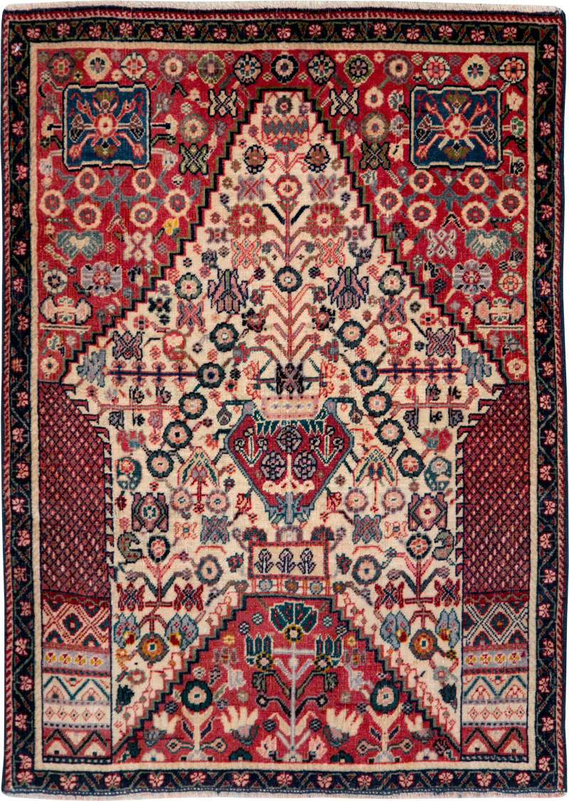 Vintage Persian Afshar Rug, No.26830 - Gsblank