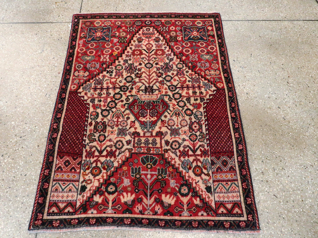 Vintage Persian Afshar Rug, No.26830 - Gsblank