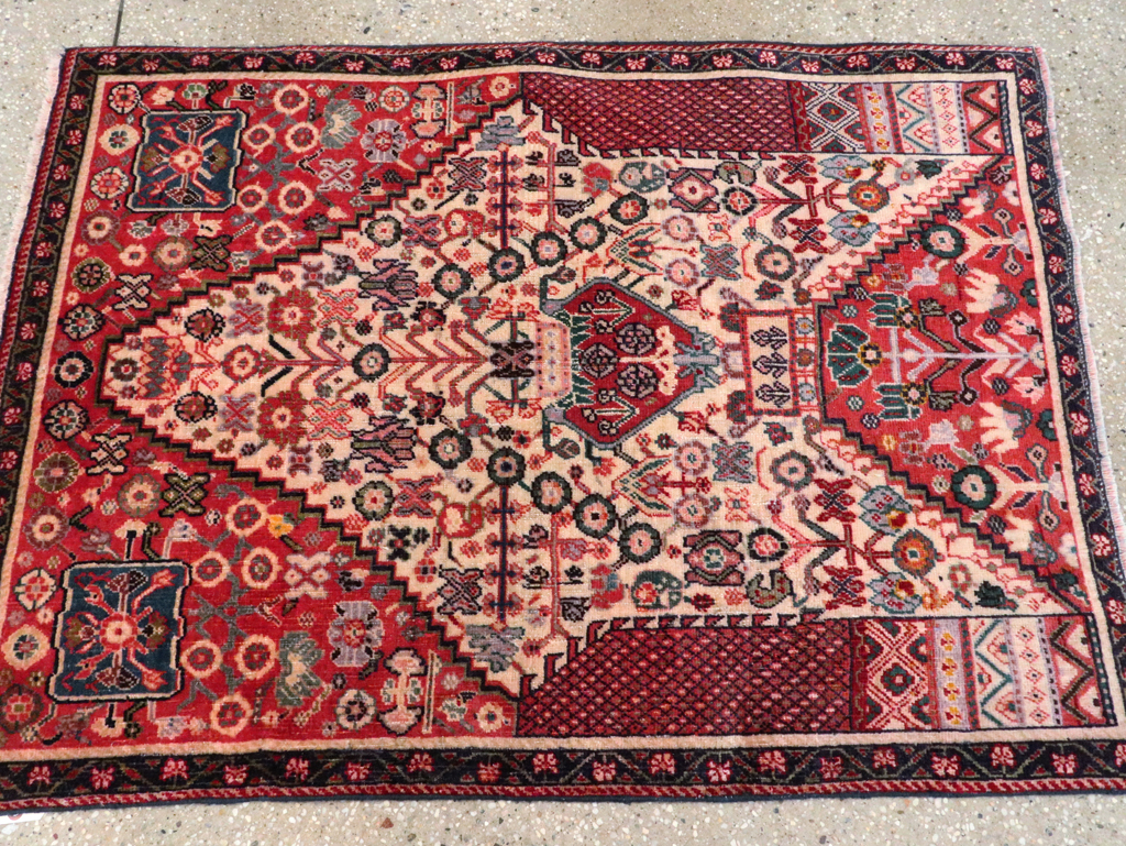 Vintage Persian Afshar Rug, No.26830 - Gsblank