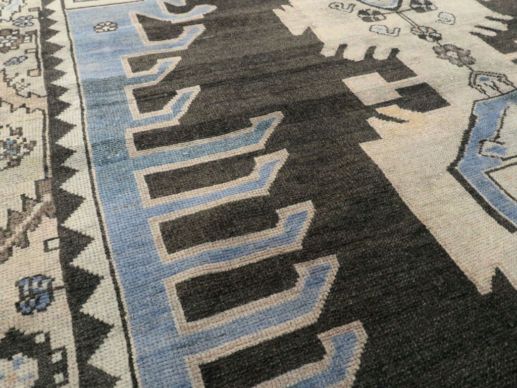 Vintage Persian Malayer Gallery Rug, No.26837 - Gsblank