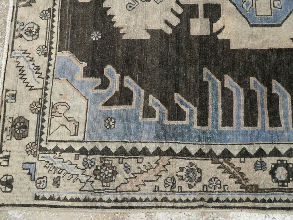 Vintage Persian Malayer Gallery Rug, No.26837 - Gsblank