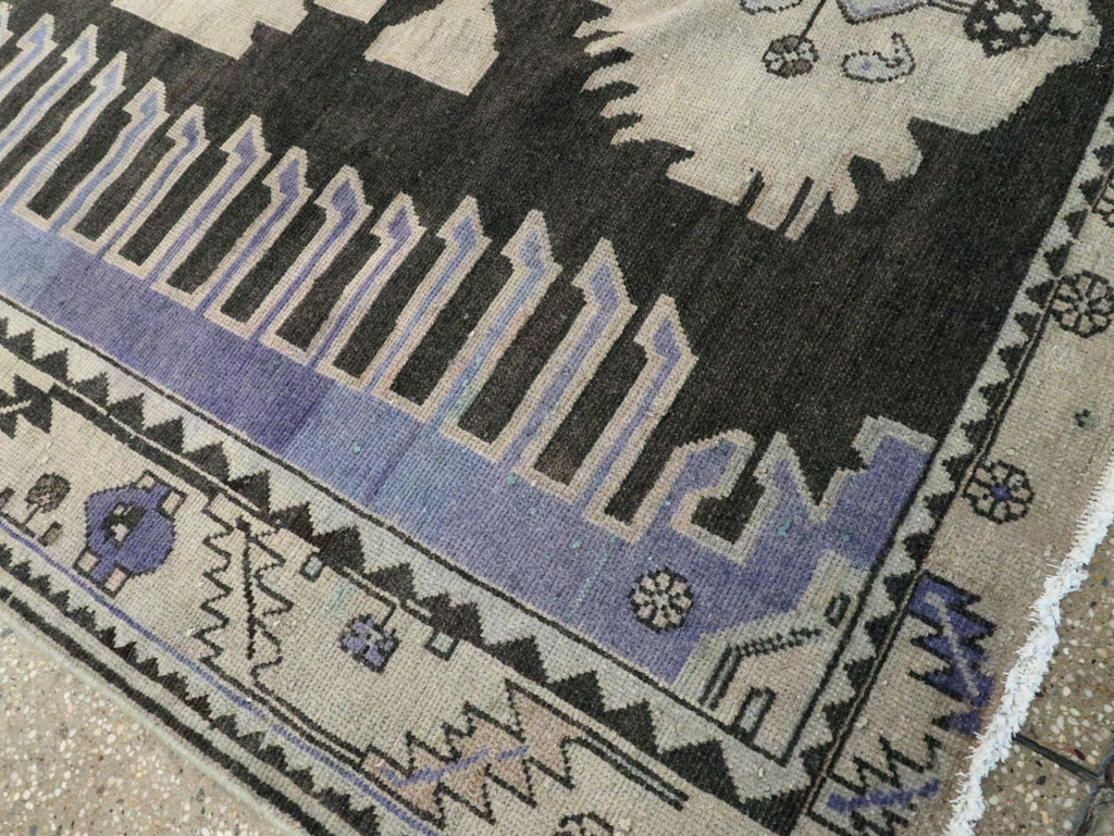 Vintage Persian Malayer Gallery Rug, No.26837 - Gsblank