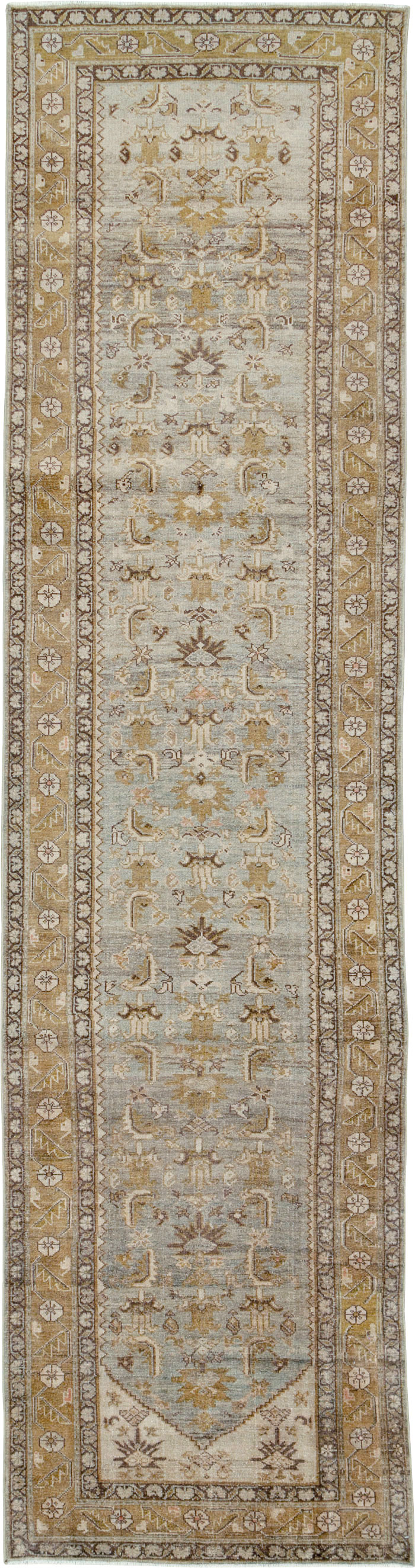 Vintage Persian Malayer Runner, No.26845 - Gsblank