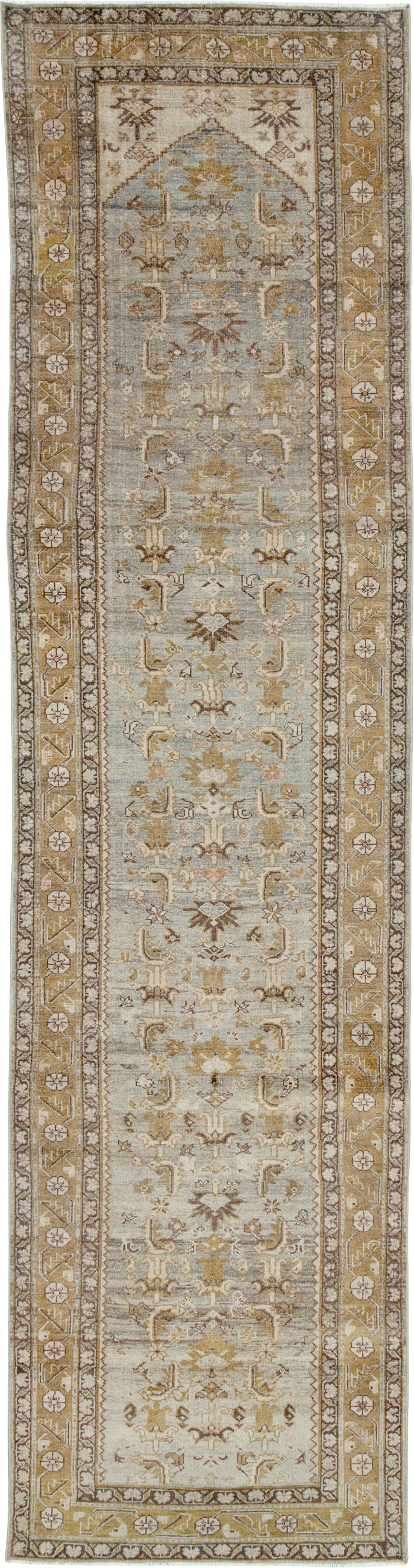 Vintage Persian Malayer Runner, No.26845 - Gsblank