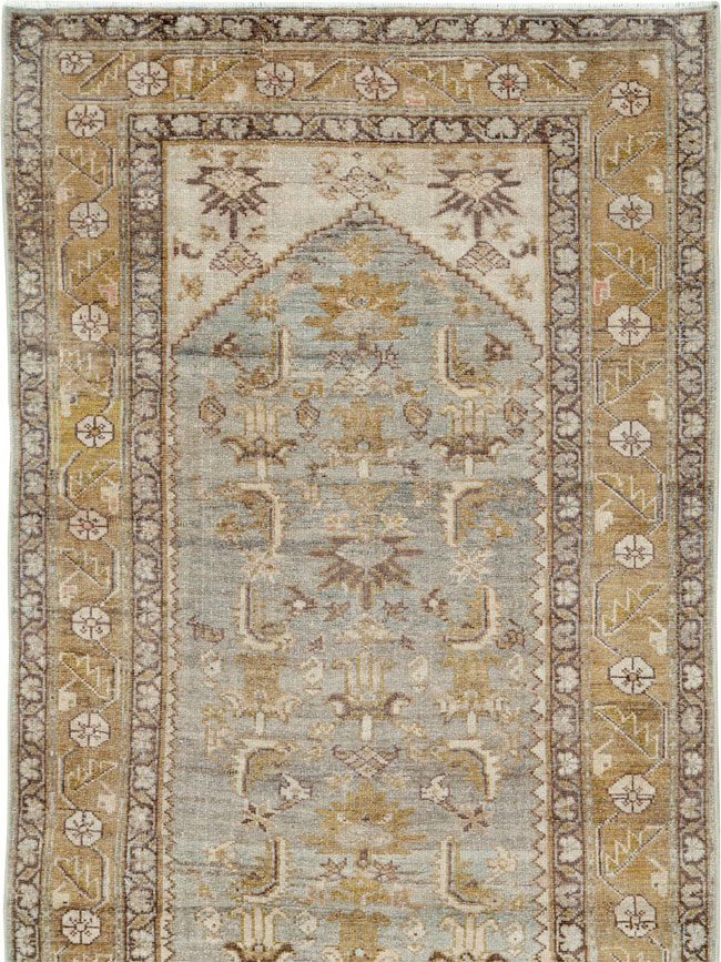 Vintage Persian Malayer Runner, No.26845 - Gsblank